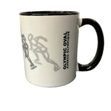 Skaters in Motion Olympic Oval Mugs