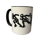 Skaters in Motion Olympic Oval Mugs