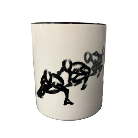 Skaters in Motion Olympic Oval Mugs
